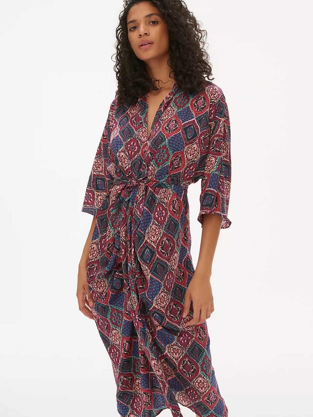 Anthropologie Miska Midi Dress
